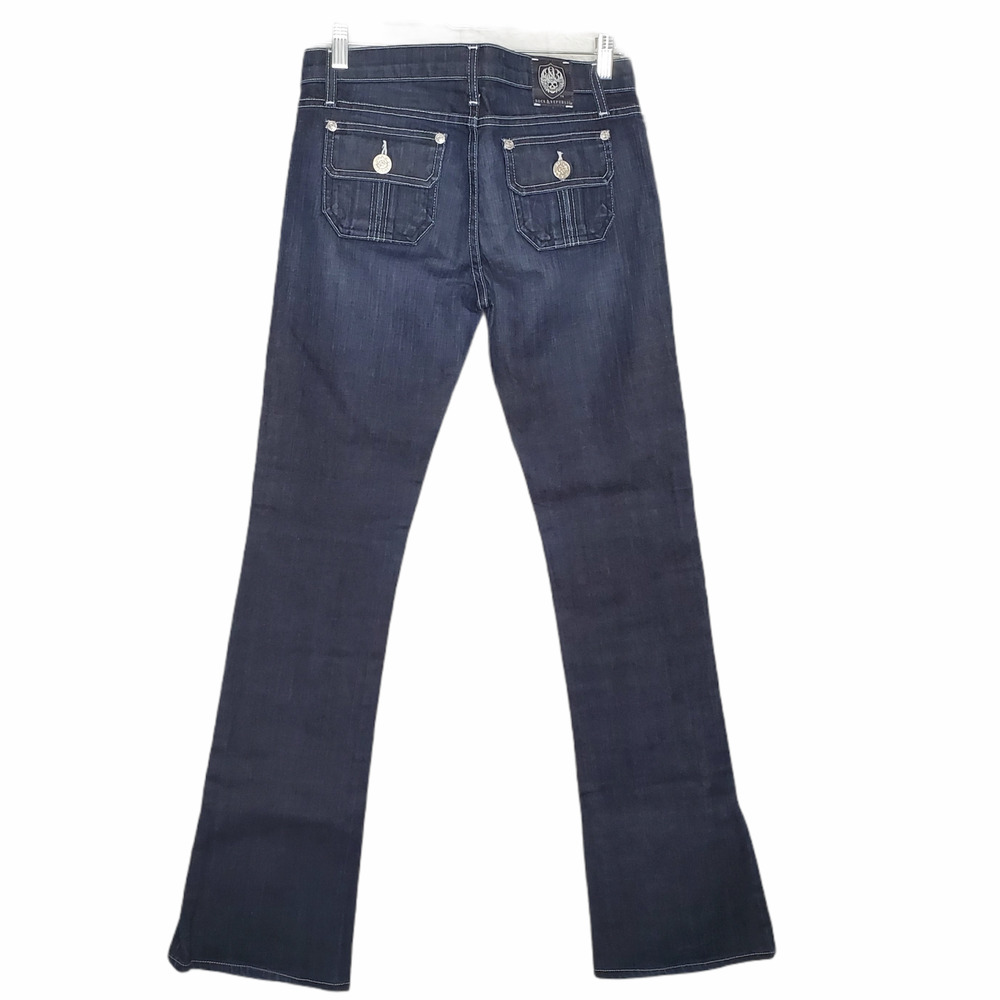 Rock & Republic Dark Blue Jeans Nirvana Bootcut Sz 27 - Picture 2 of 9